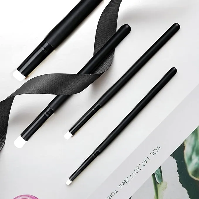 4 Pcs UNIMEIX Mini Blending Brushes for Card Making, Ink Blending Brushes