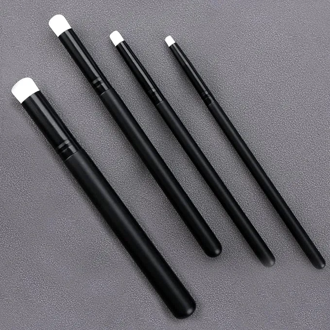 4 Pcs UNIMEIX Mini Blending Brushes for Card Making, Ink Blending Brushes