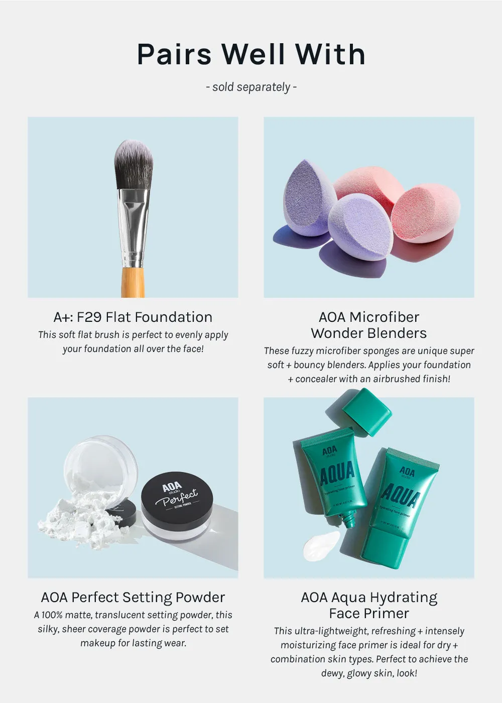 AOA Flaw Eraser Foundation Sticks