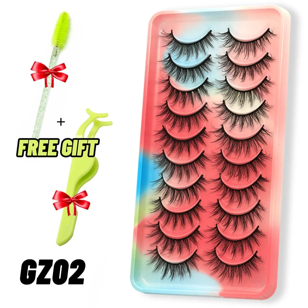 Beauty 3D Faux Mink Lashes Fluffy Soft Wispy