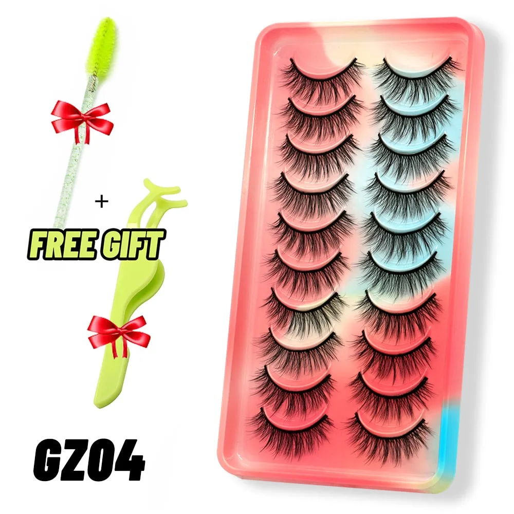 Beauty 3D Faux Mink Lashes Fluffy Soft Wispy