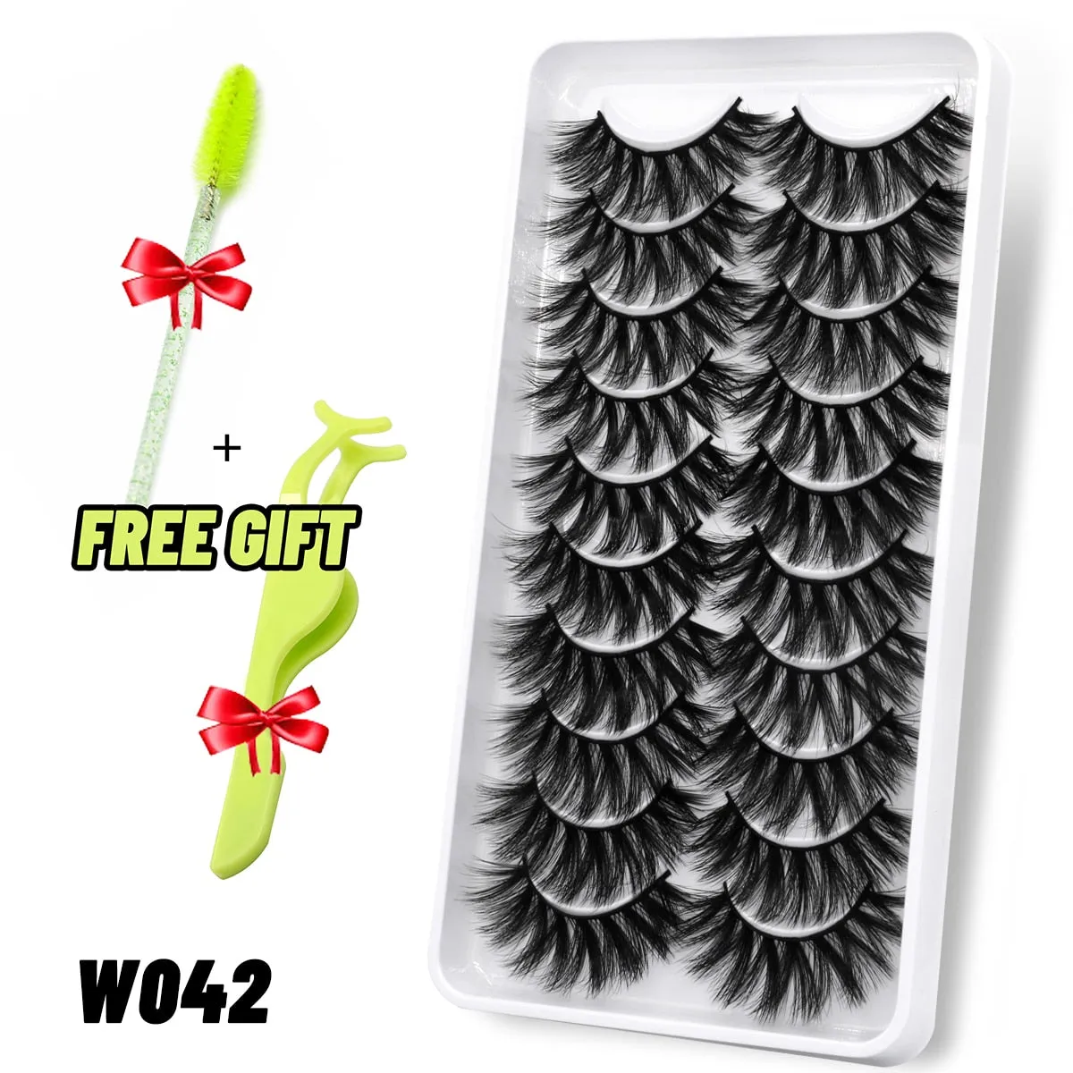 Beauty 3D Faux Mink Lashes Fluffy Soft Wispy