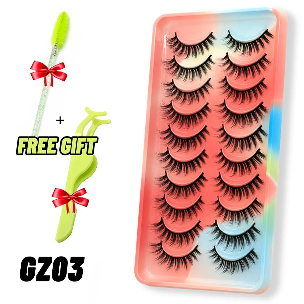 Beauty 3D Faux Mink Lashes Fluffy Soft Wispy