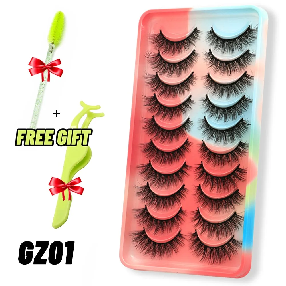 Beauty 3D Faux Mink Lashes Fluffy Soft Wispy