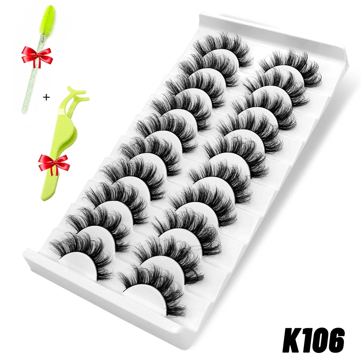 Beauty 3D Faux Mink Lashes Fluffy Soft Wispy