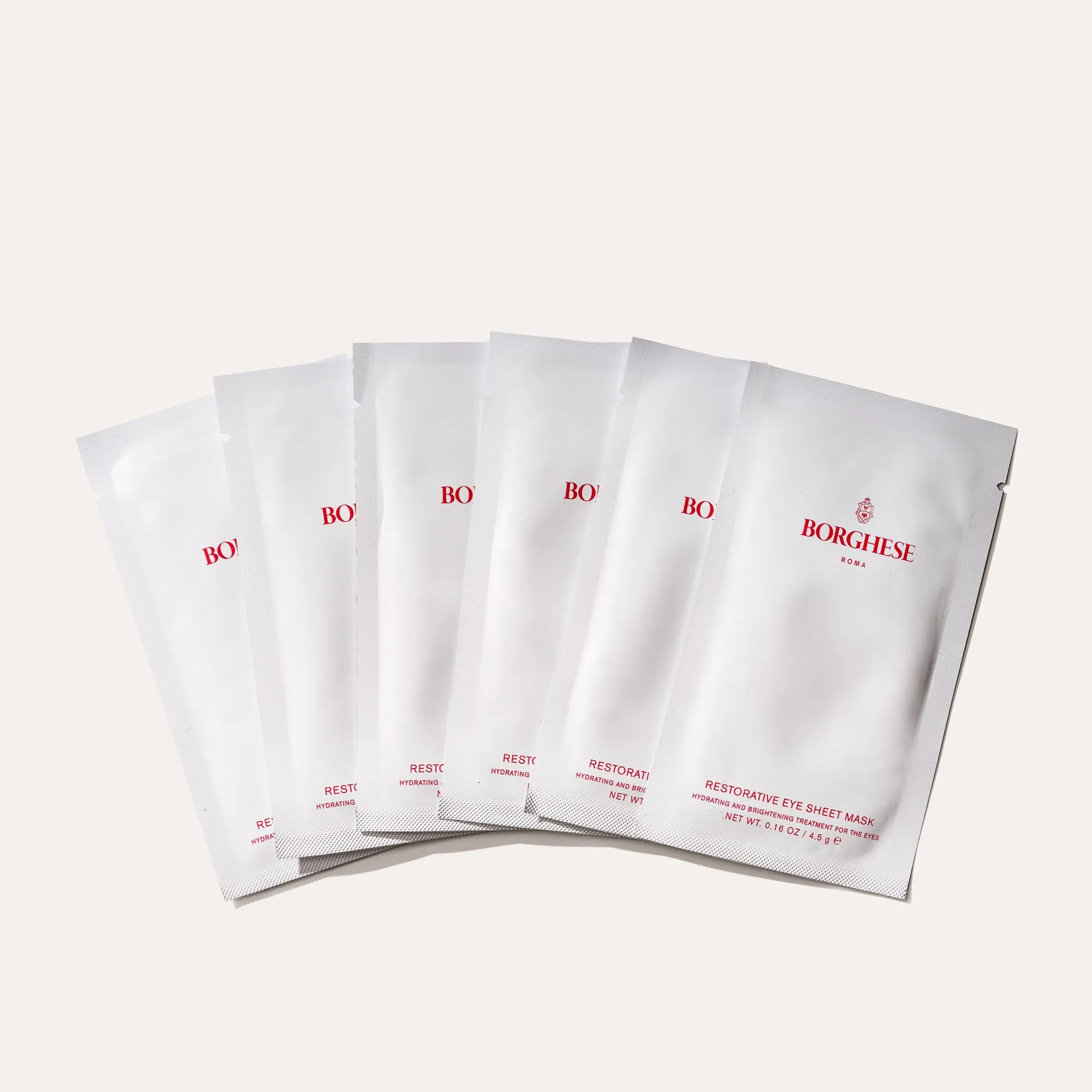 Borghese Restorative Eye Sheet Masks 6 Pieces