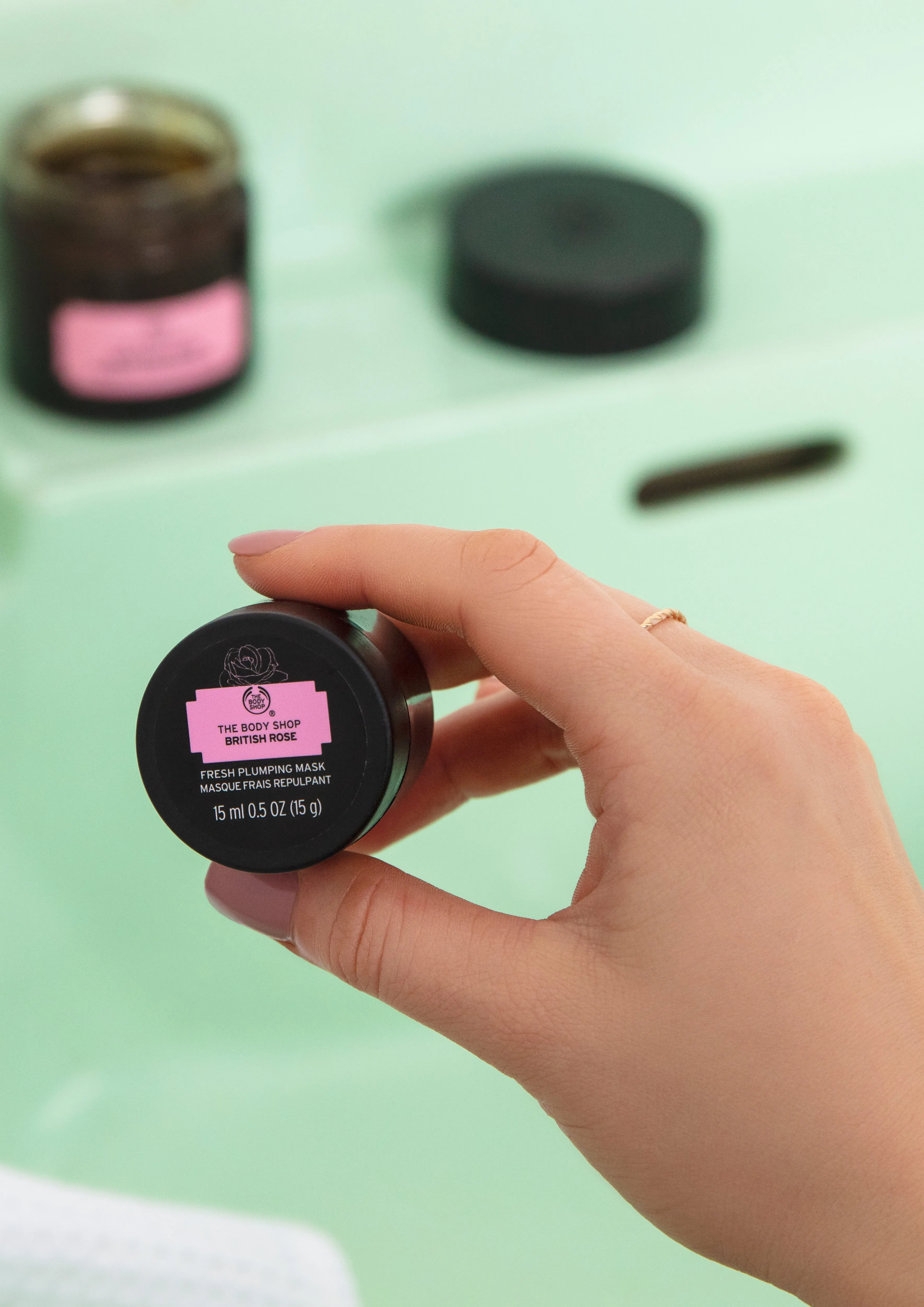 British Rose Fresh Plumping Mask 15ml