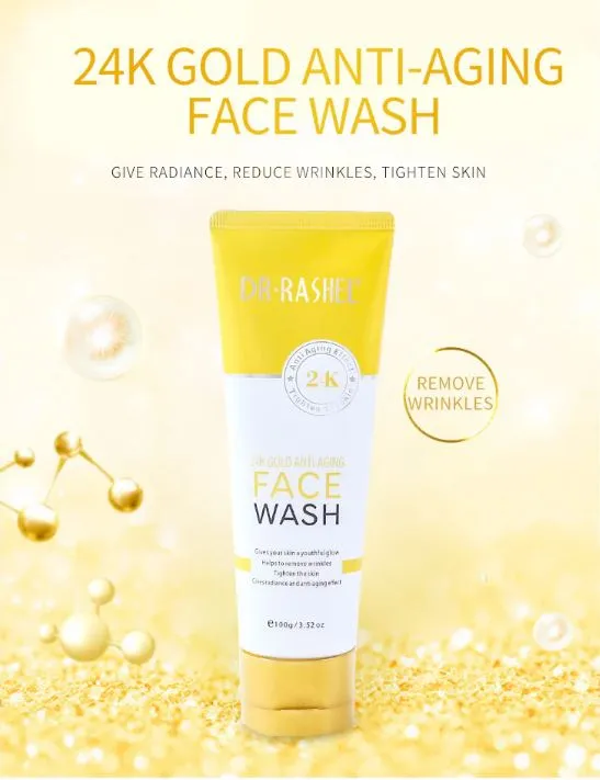 DR RASHEL Product New 24K Gold Anti-Aging Face Wash 100g DRL- 1636