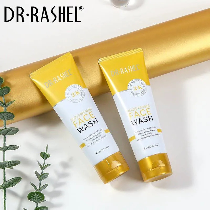 DR RASHEL Product New 24K Gold Anti-Aging Face Wash 100g DRL- 1636