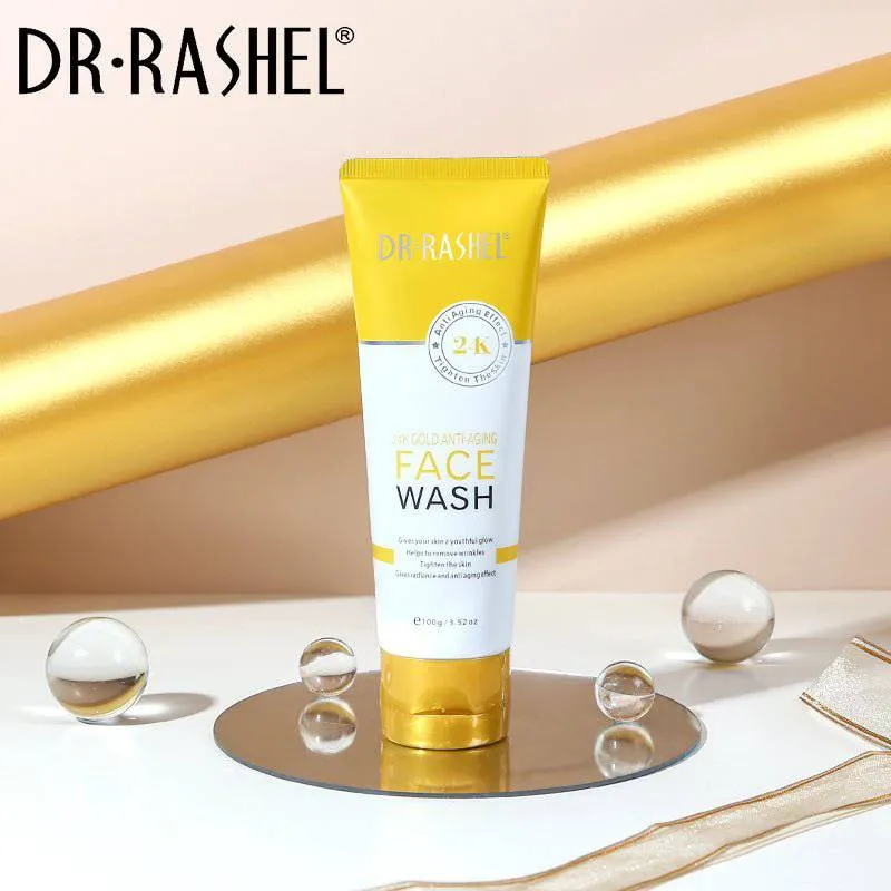 DR RASHEL Product New 24K Gold Anti-Aging Face Wash 100g DRL- 1636