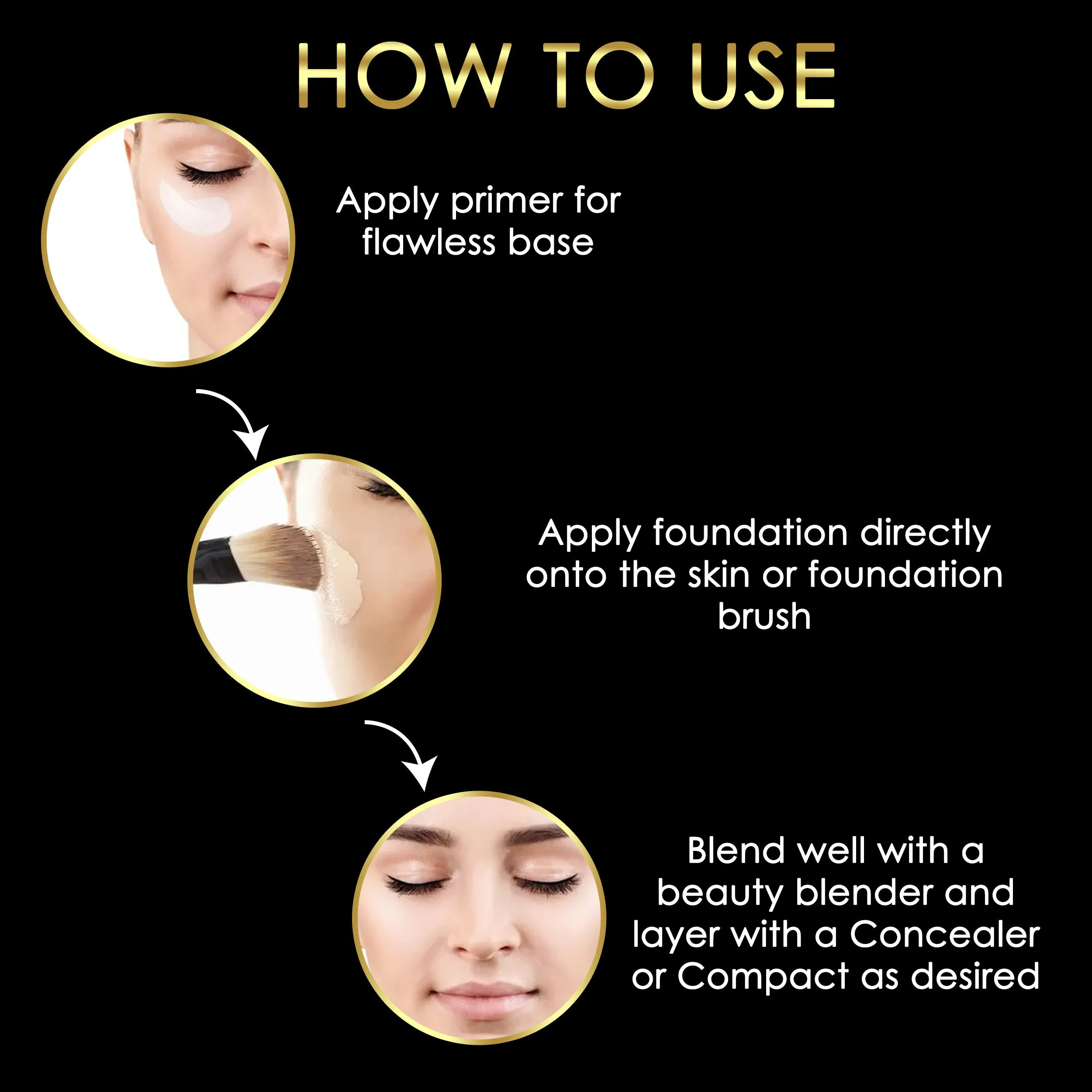 Good Vibes HydraGlow Liquid Foundation (30ml) - 135 Beige Nude