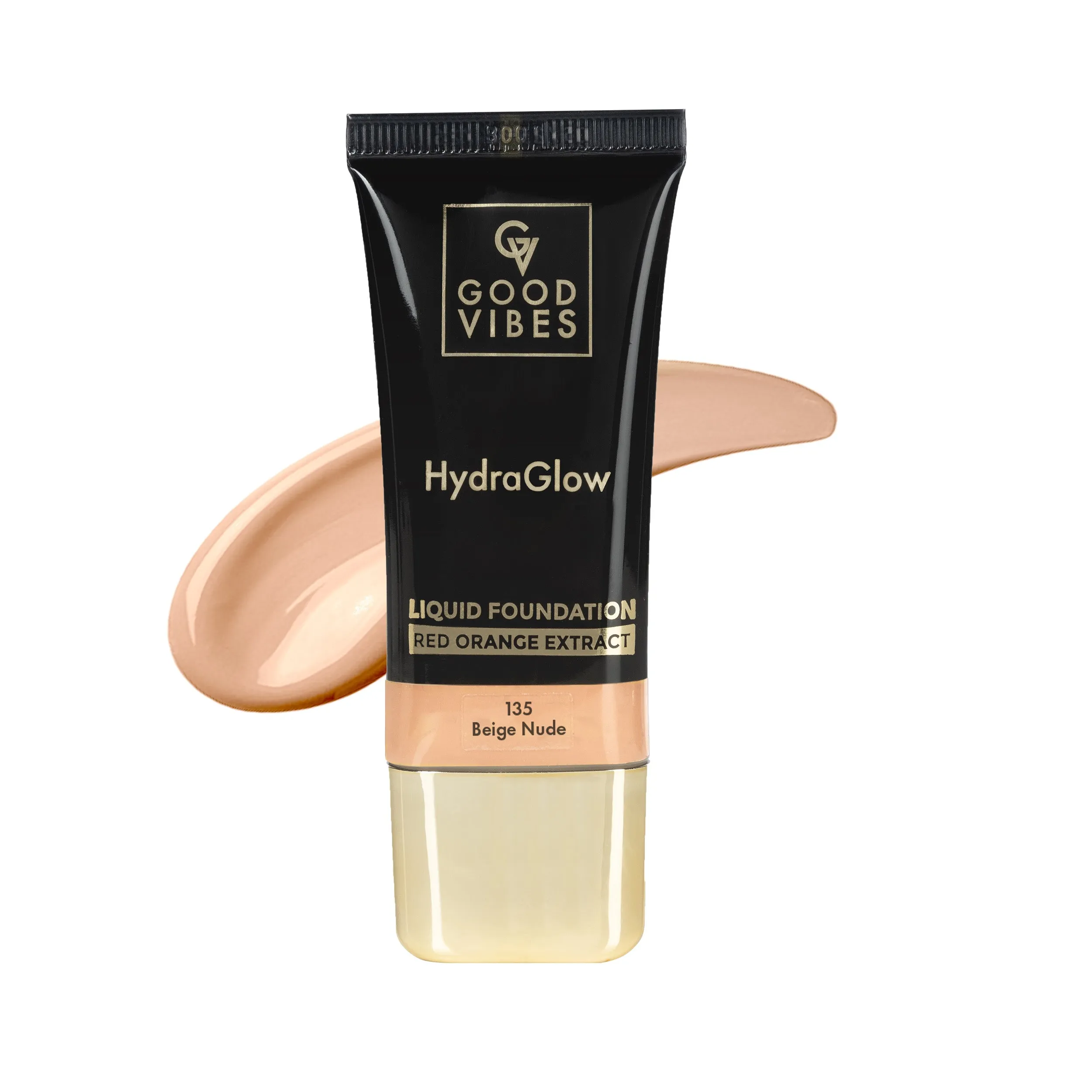 Good Vibes HydraGlow Liquid Foundation (30ml) - 135 Beige Nude