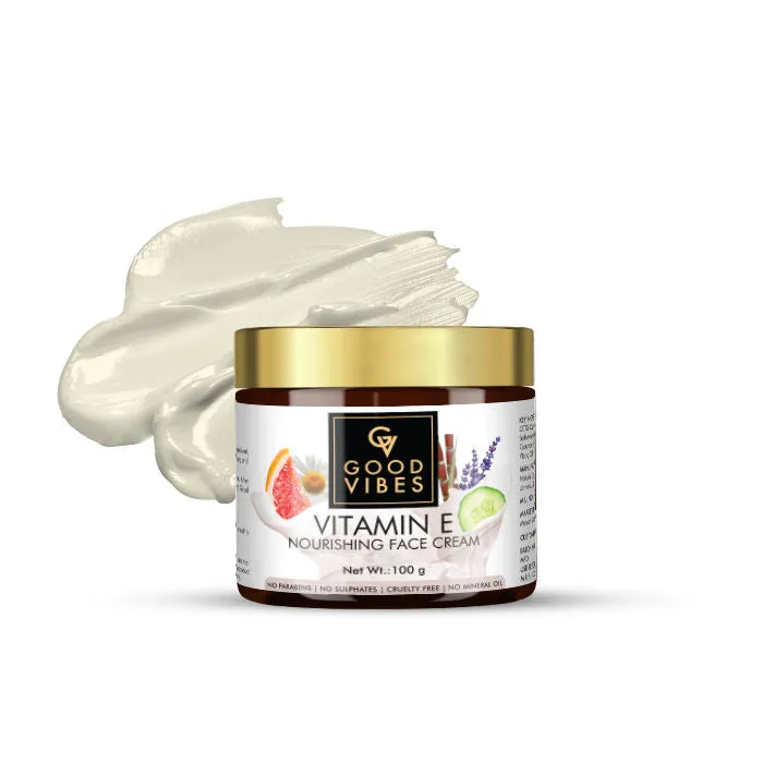 Good Vibes Nourishing Face Cream - Vitamin E (100 gm)