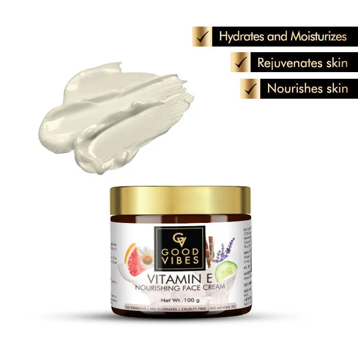 Good Vibes Nourishing Face Cream - Vitamin E (100 gm)
