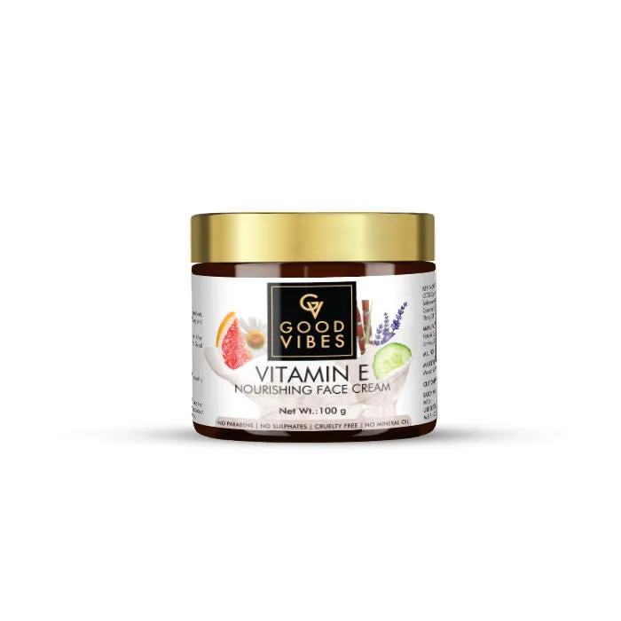 Good Vibes Nourishing Face Cream - Vitamin E (100 gm)