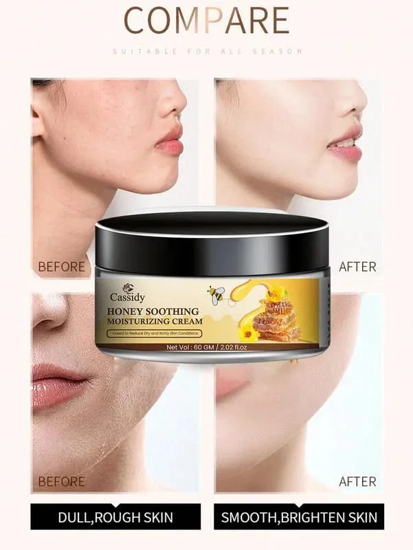 Honey Soothing Moisturizing Cream [Pack of 2]