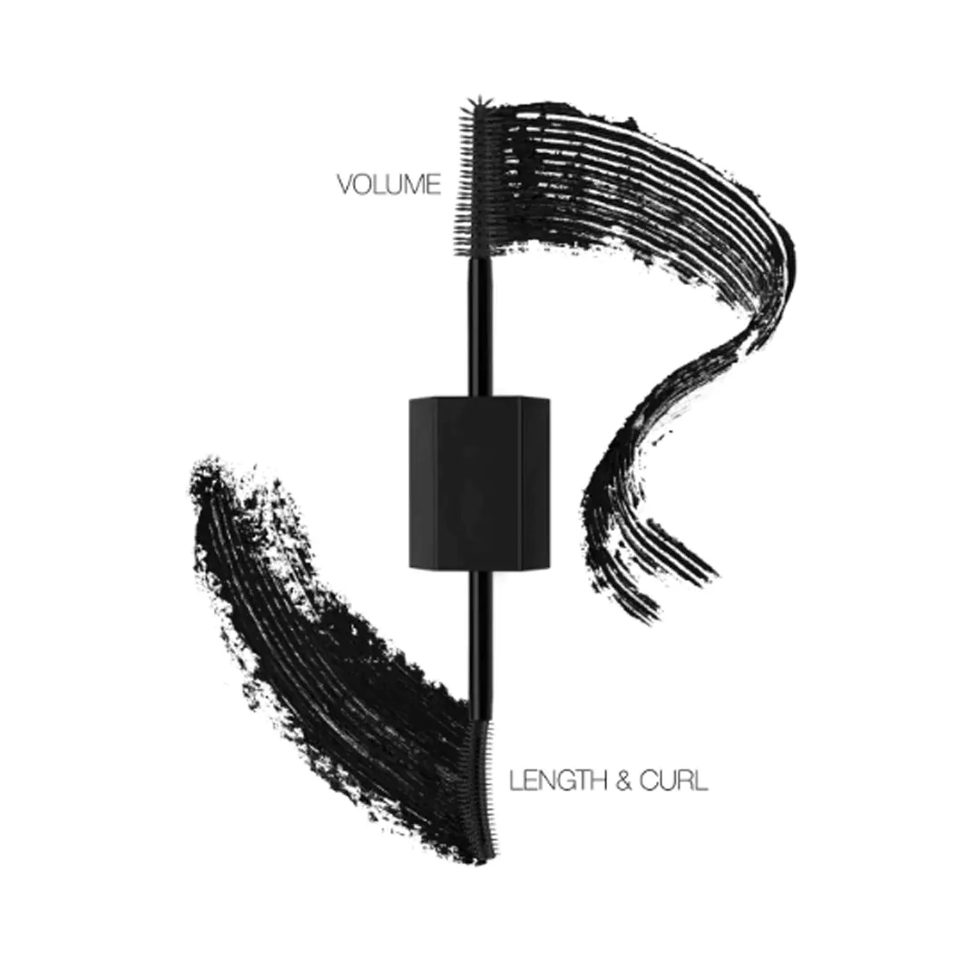 Huda Beauty Legit Lashes Double-Ended Volumizing and Lengthening Mascara