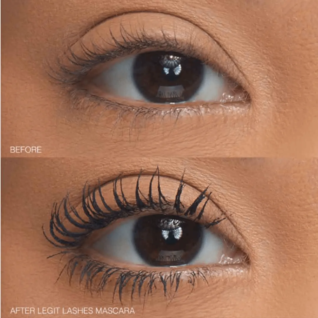 Huda Beauty Legit Lashes Double-Ended Volumizing and Lengthening Mascara