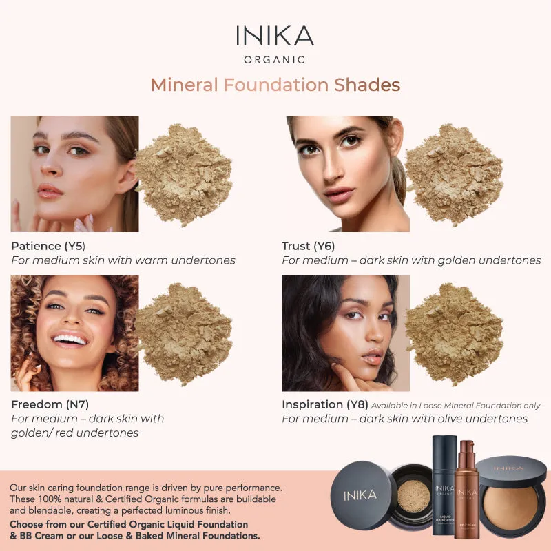 Inika Loose Mineral Foundation SPF25 8g