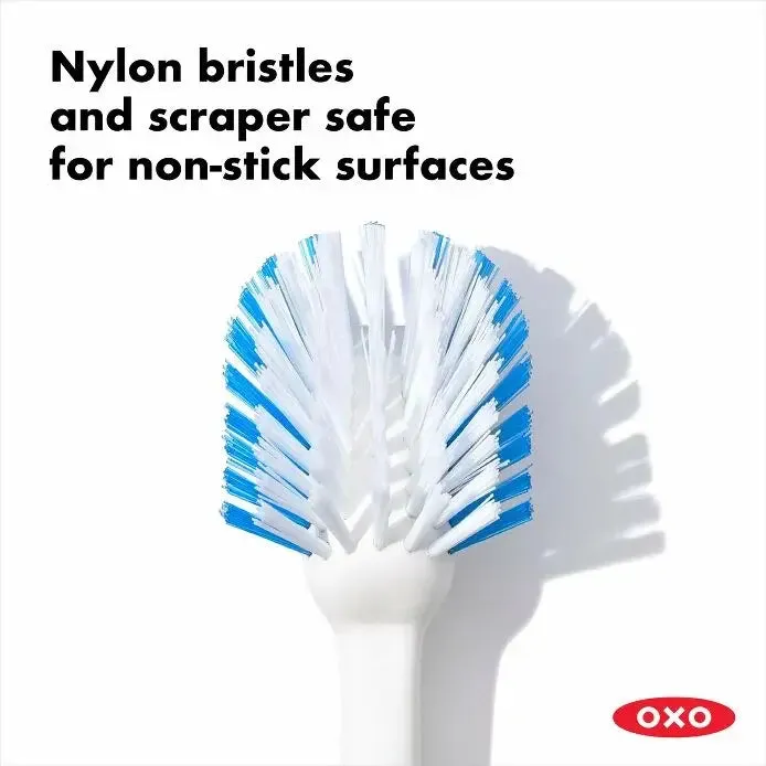 OXO Dish Brush with Scraper