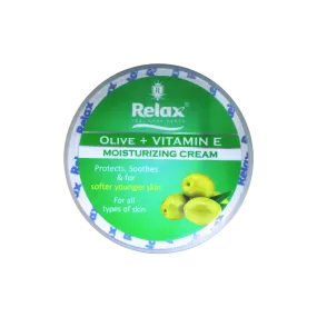 Relax Olive And Vitamin E Moisturizing Cream 150g