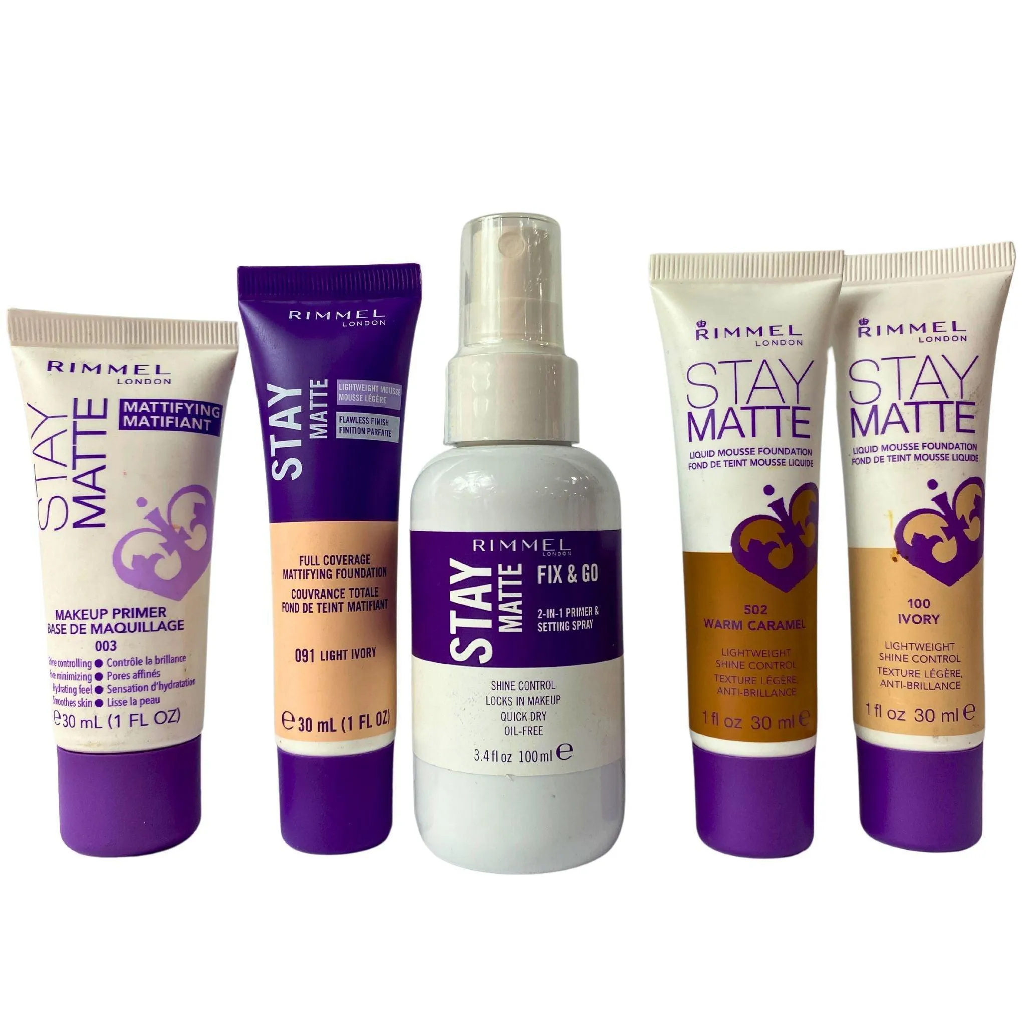 Rimmel Stay Matte Mix (60 Pcs Lot)