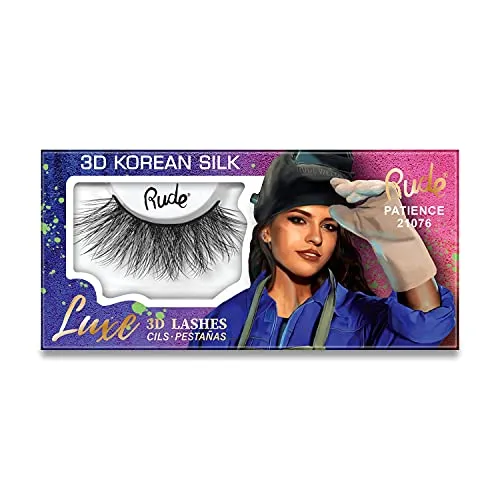 Rude - Luxe 3D Korean Silk Lashes - Patience