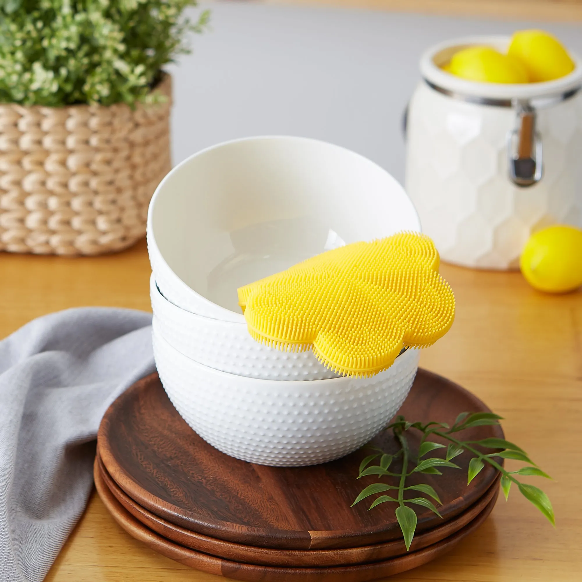 Silicone Soft Scrub - Yellow
