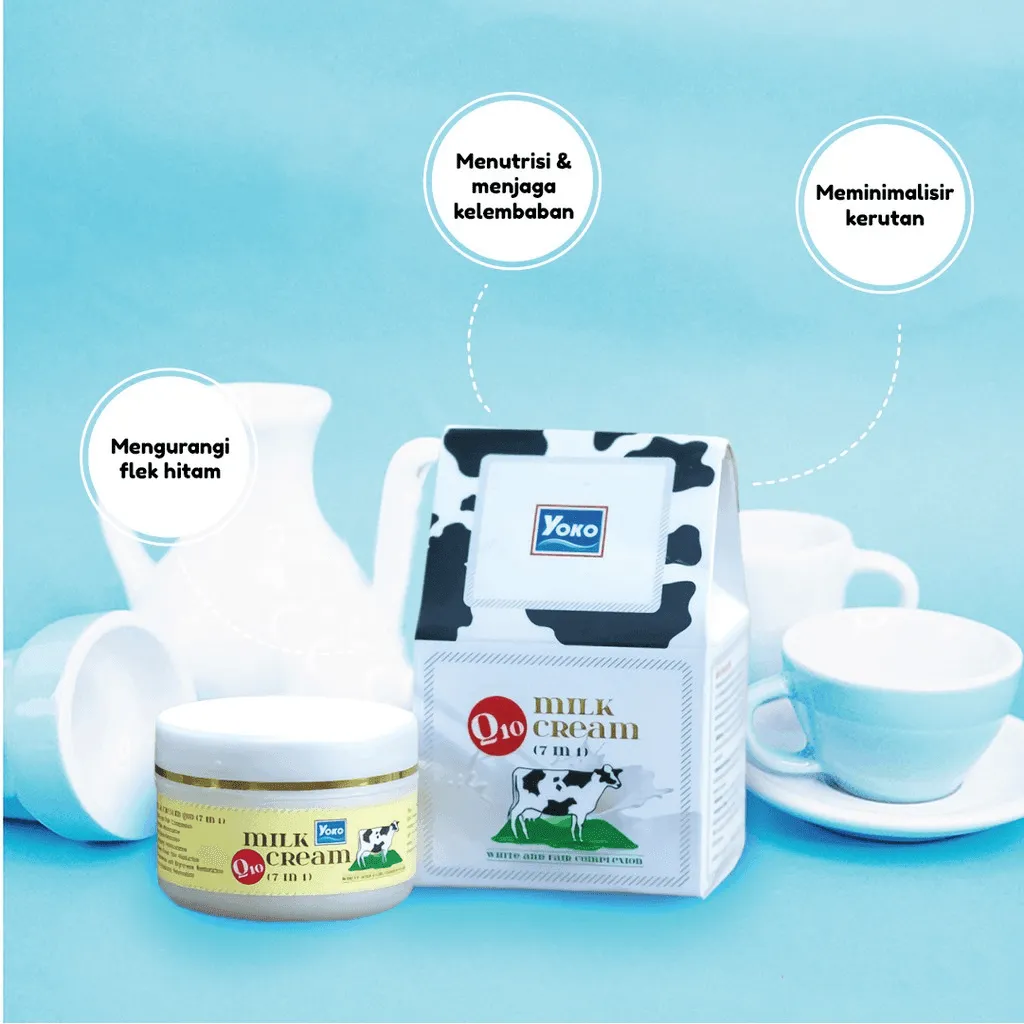 Yoko Milk Cream Q10 (7 in 1) - 50g